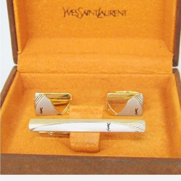 Yves Saint Laurent YSL Cuff Links - Picture 1 of 10